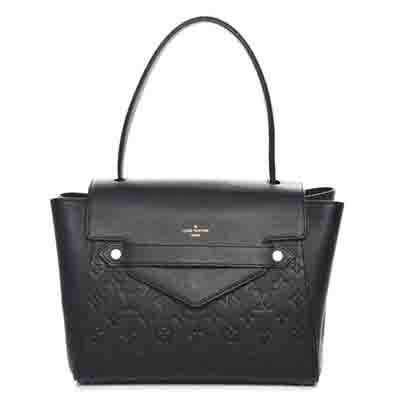 Louis Vuitton LV Bloom Bracelet Black Leather & Metal. Size NA