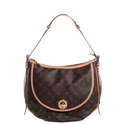 What Goes Around Comes Around Louis Vuitton Monogram Tulum Gm Bag in Brown