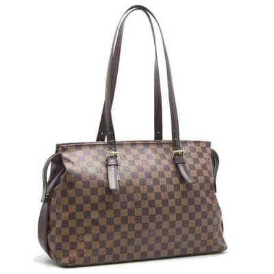 LV Damier Canvas Collection L-R: The Bloomsbury Crossbody (circa