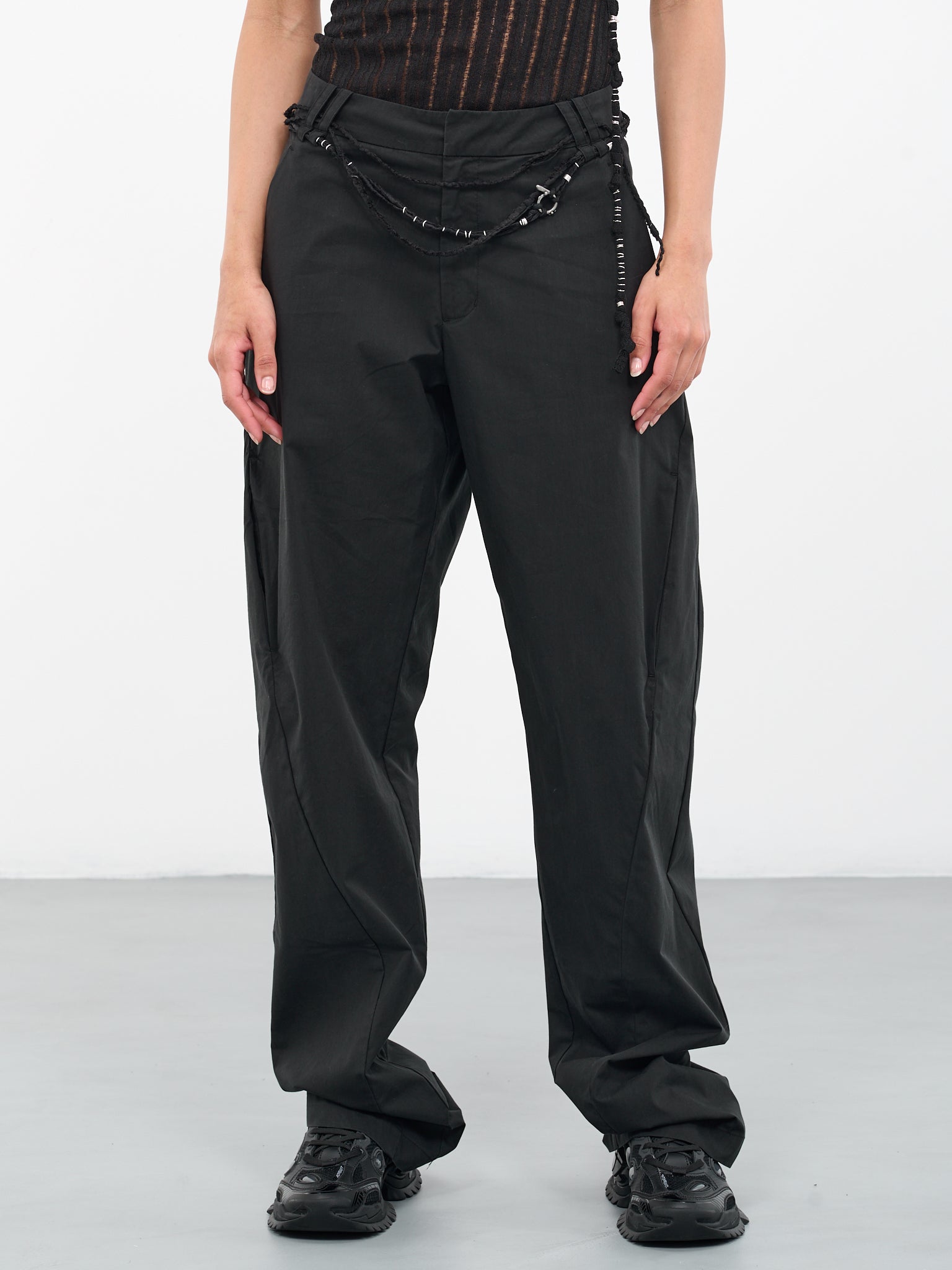Vented Trousers (PT1K-BLACK-S23)