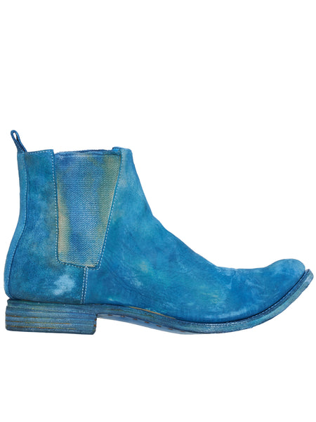 Cordovan Chelsea Boot (042-HORSE-CULATTA-DENIM)