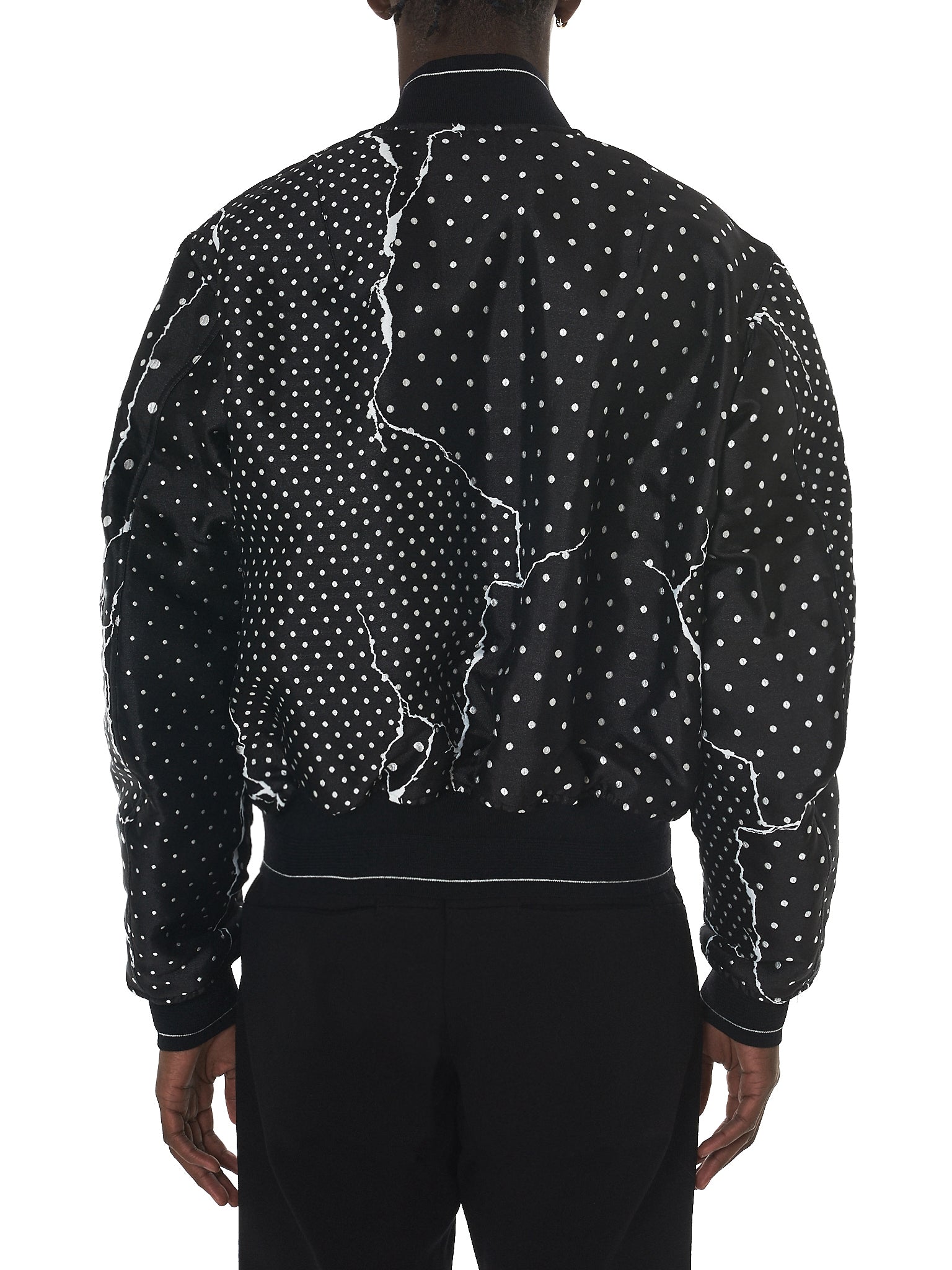 Haider Ackermann Fragmented Seam MA-1 Bomber Jacket