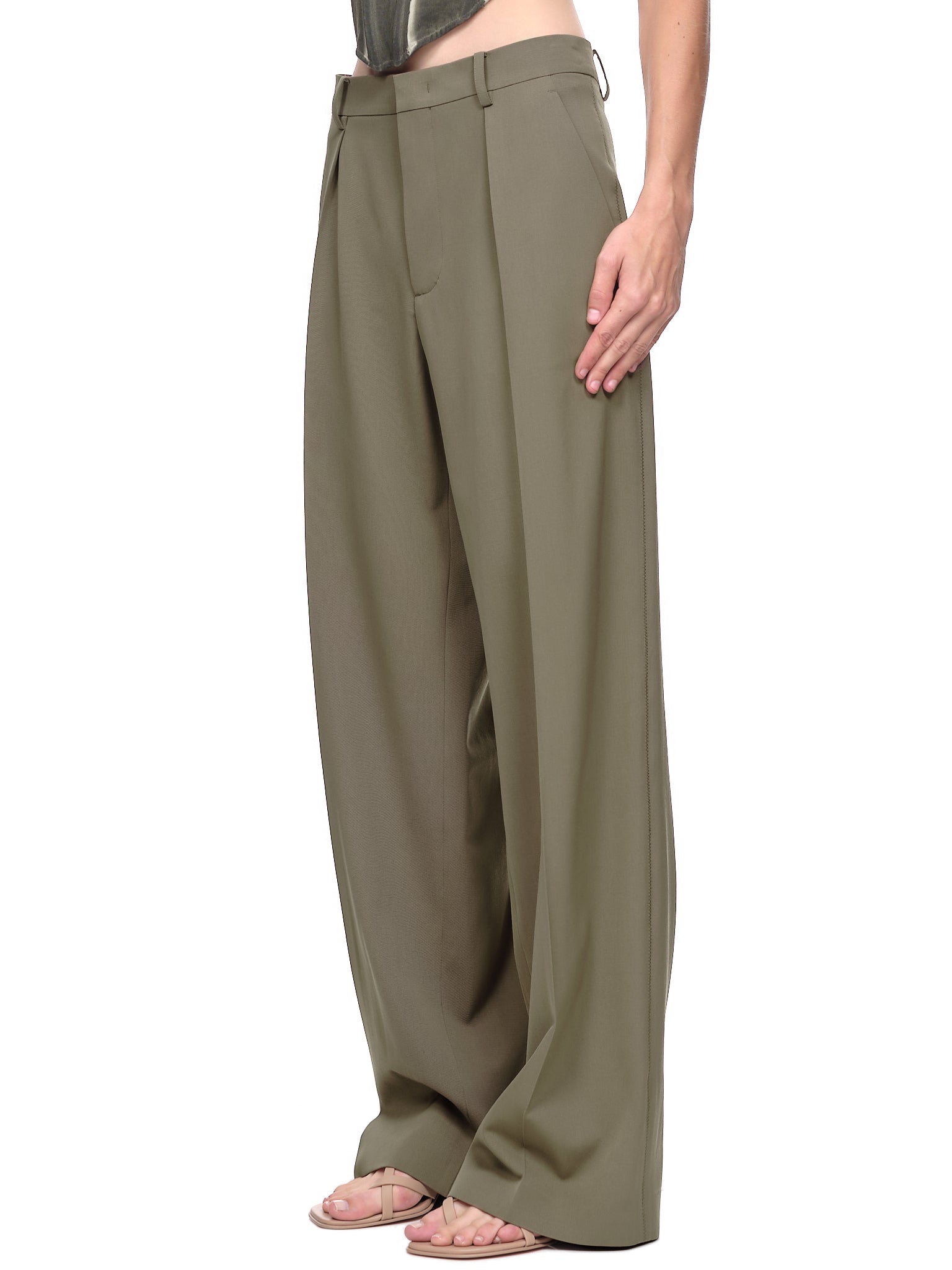 Goen.J wide-leg Cotton Cargo Pants - Farfetch