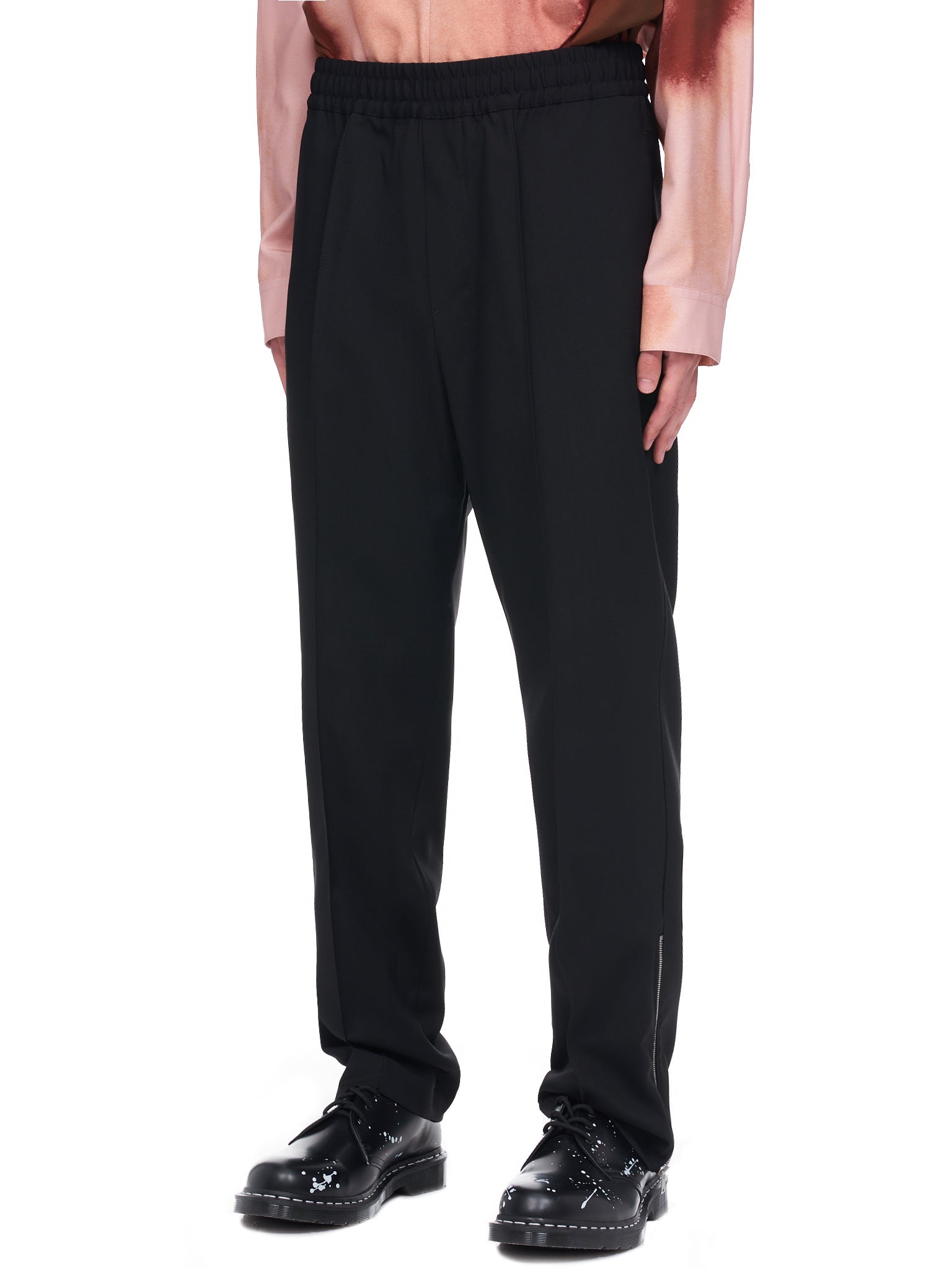 新品未使用新品未使用OAMC VIRGIN WOOL PANTS WITH ANKLE ZIP 29