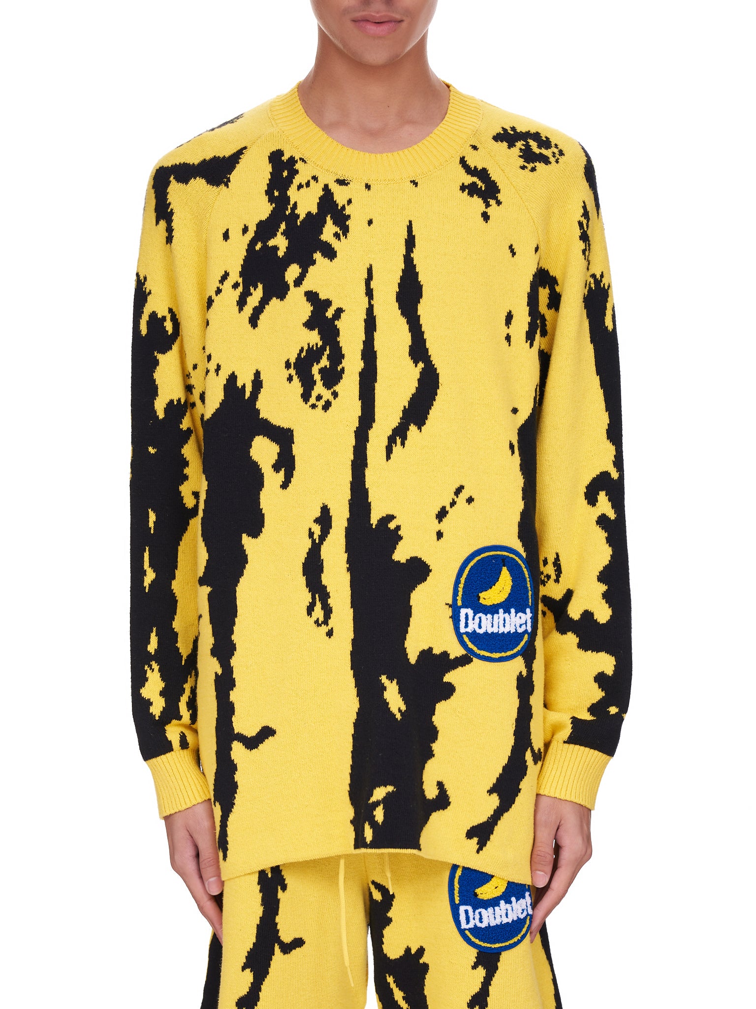 doublet 22SS BANANA PULLOVER JACQUARD