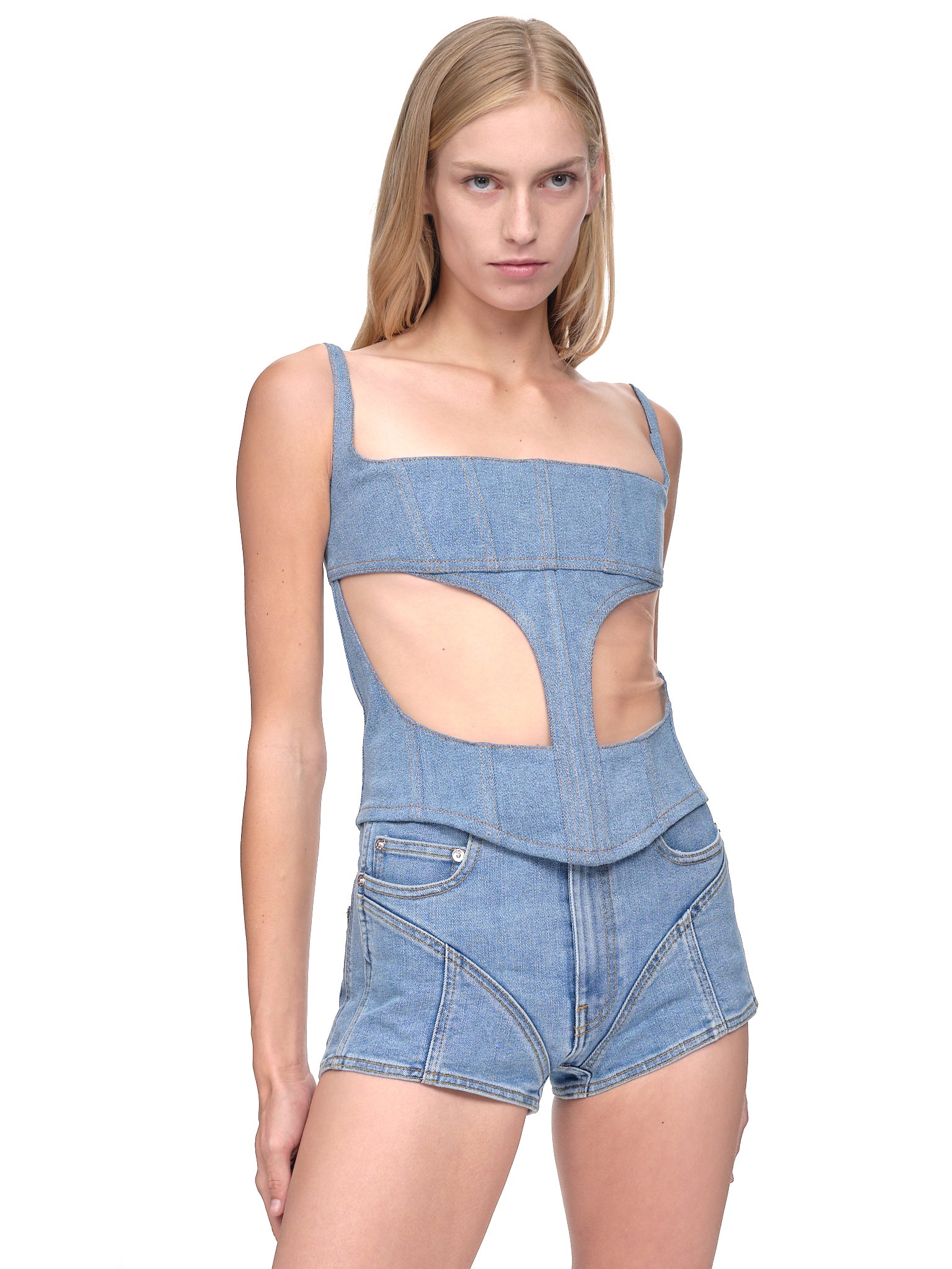 CRANE】PANNIER LINE DENIM BUSTIER - www.metrowestcog.org