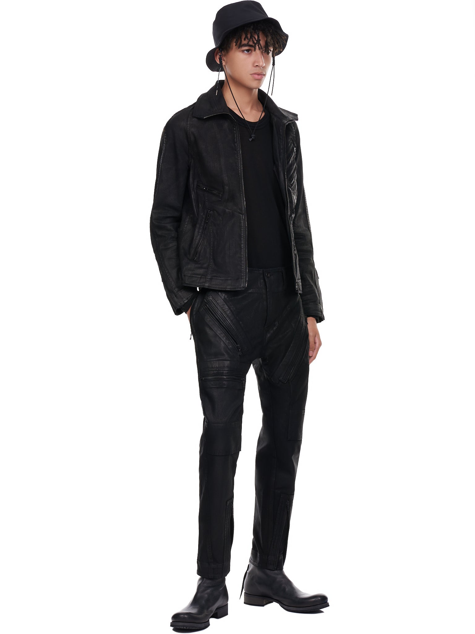 Blouson Jacket (757BLM11-C-BLACK)