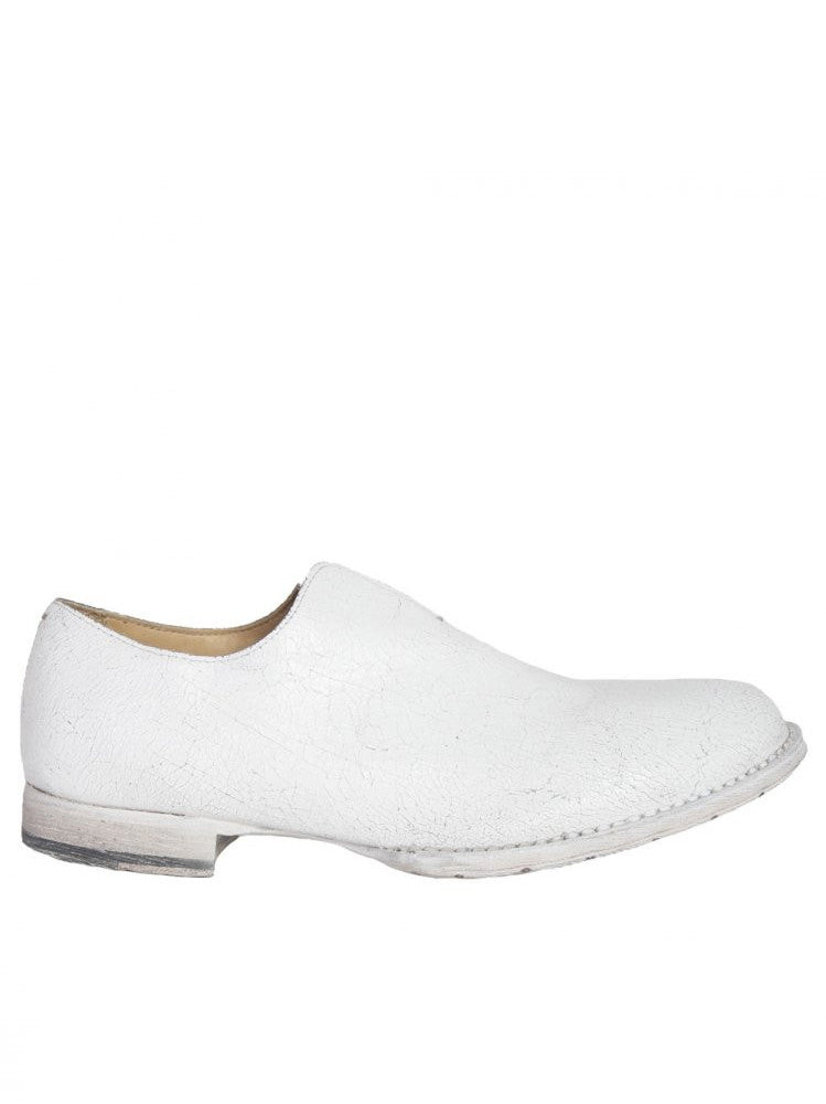 Stacked Vented Derby Shoes (BN XVII WHITE)