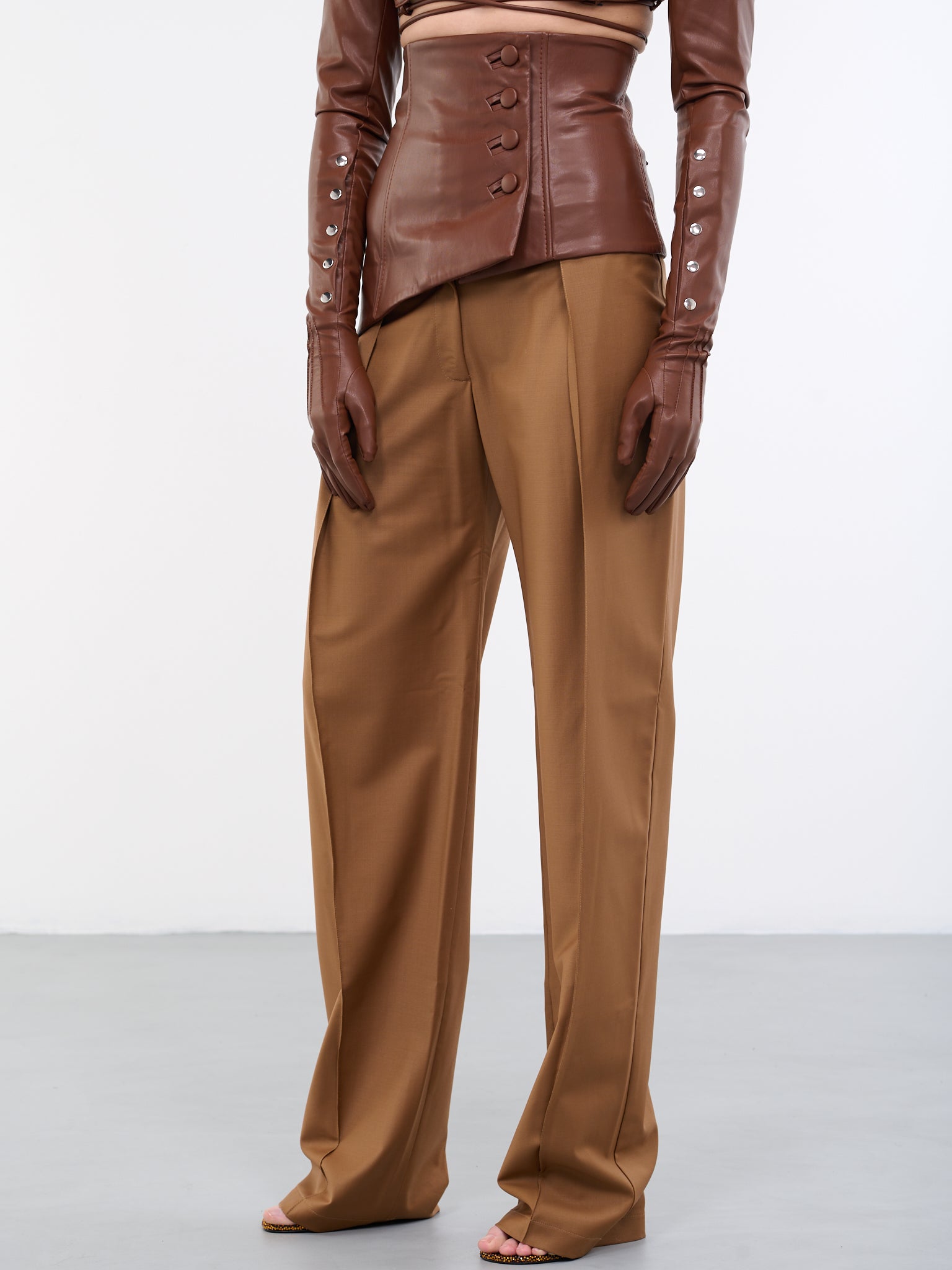 Corset Pants (CAPAWPL08-CARAMEL-BROWN)