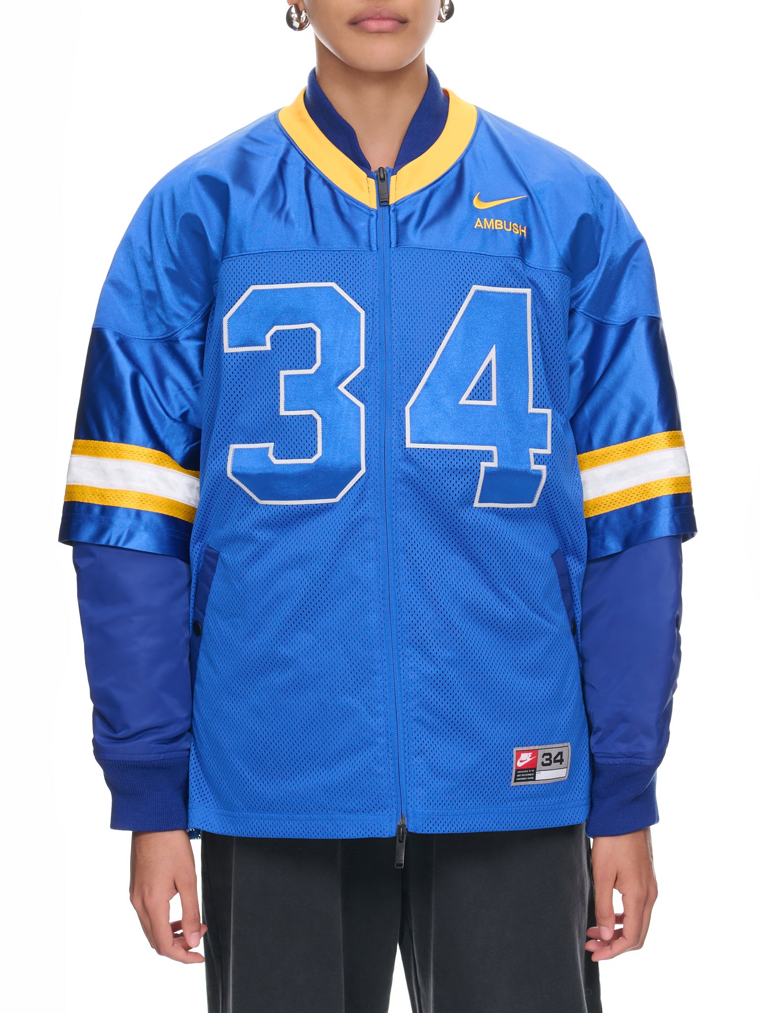 AMBUSH Jersey Bomber Jacket (DX6916-455-DEEP-ROYAL-BLUE-GAM)