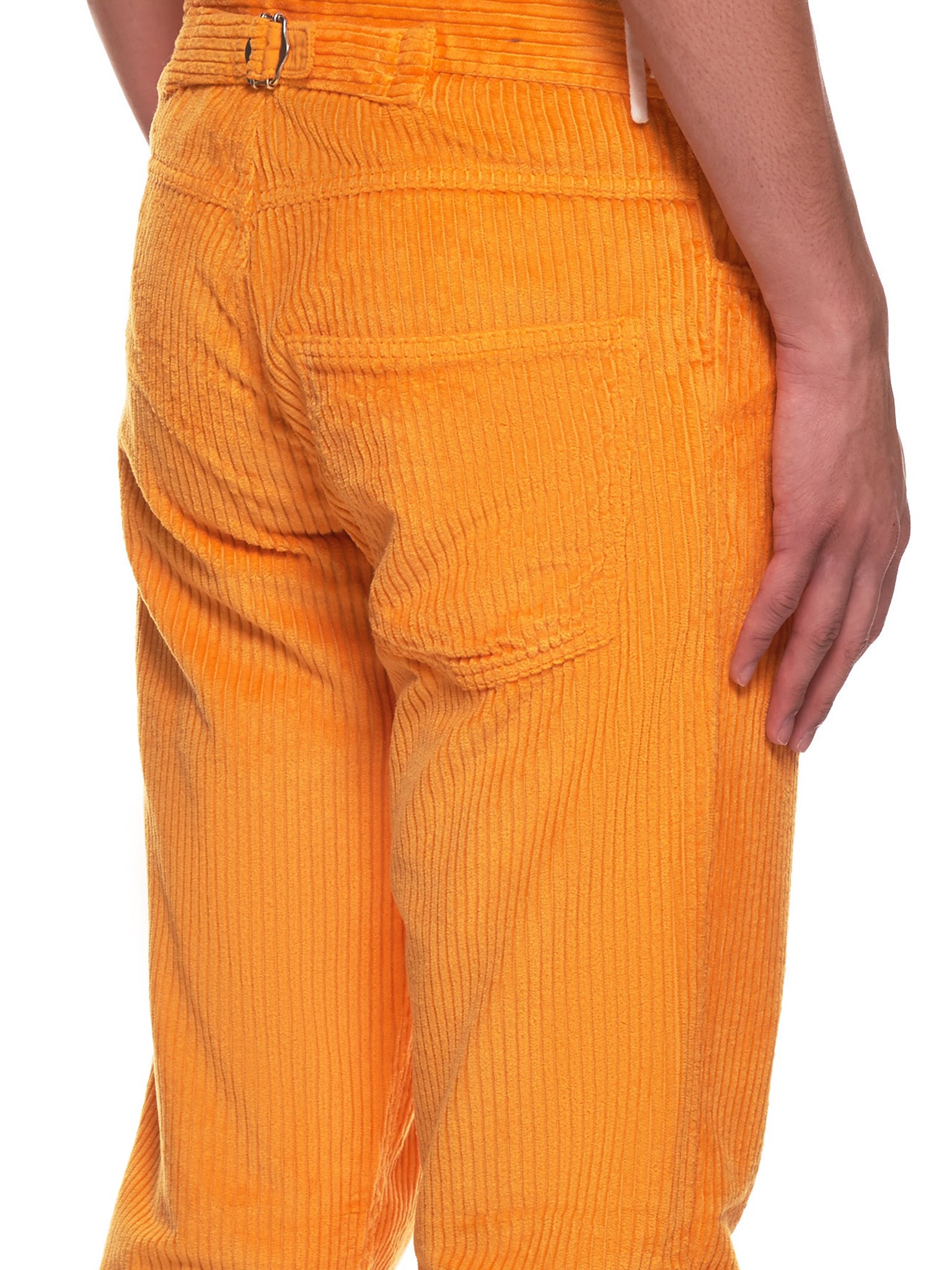 orange cord trousers