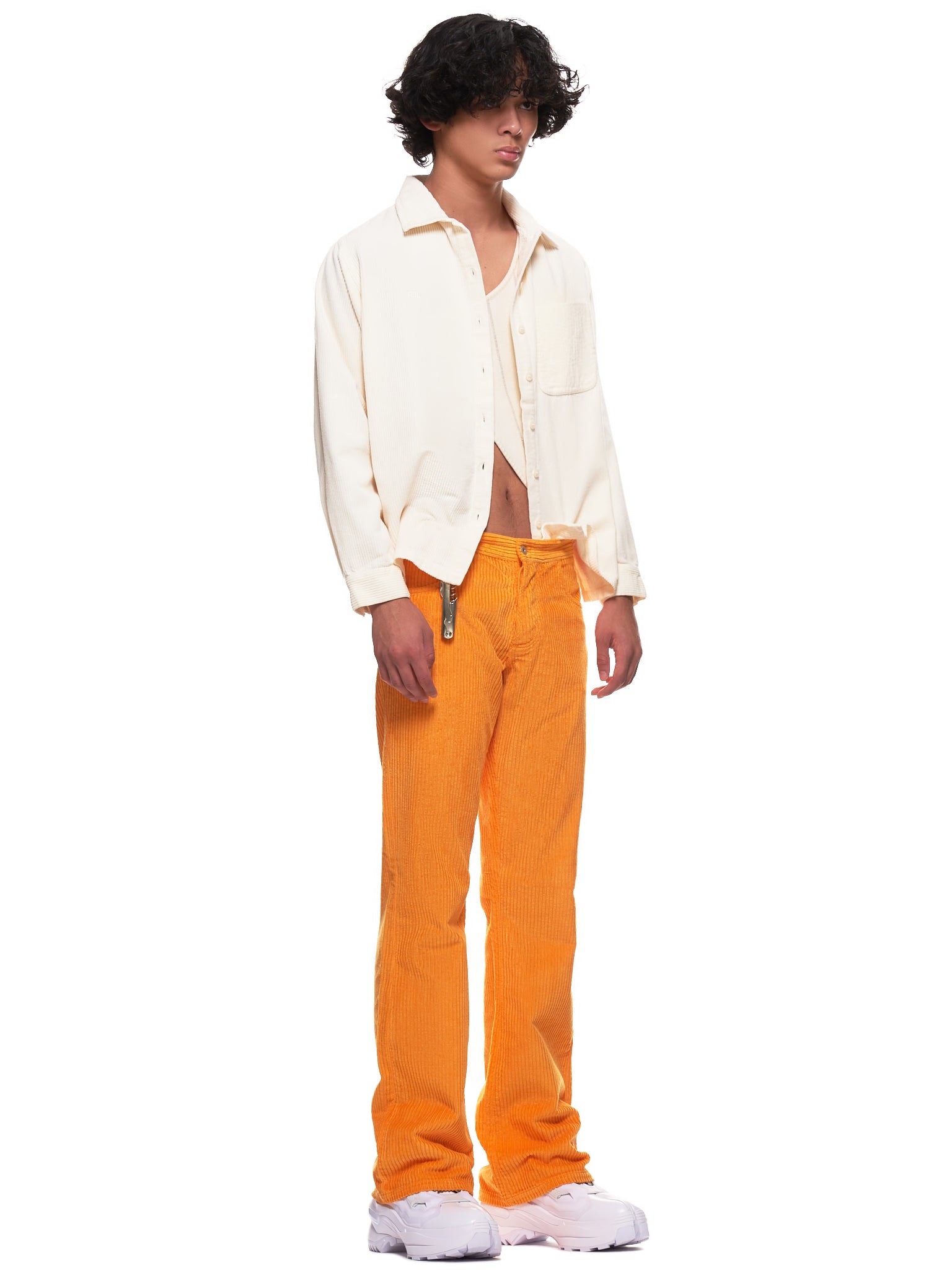 orange cord trousers