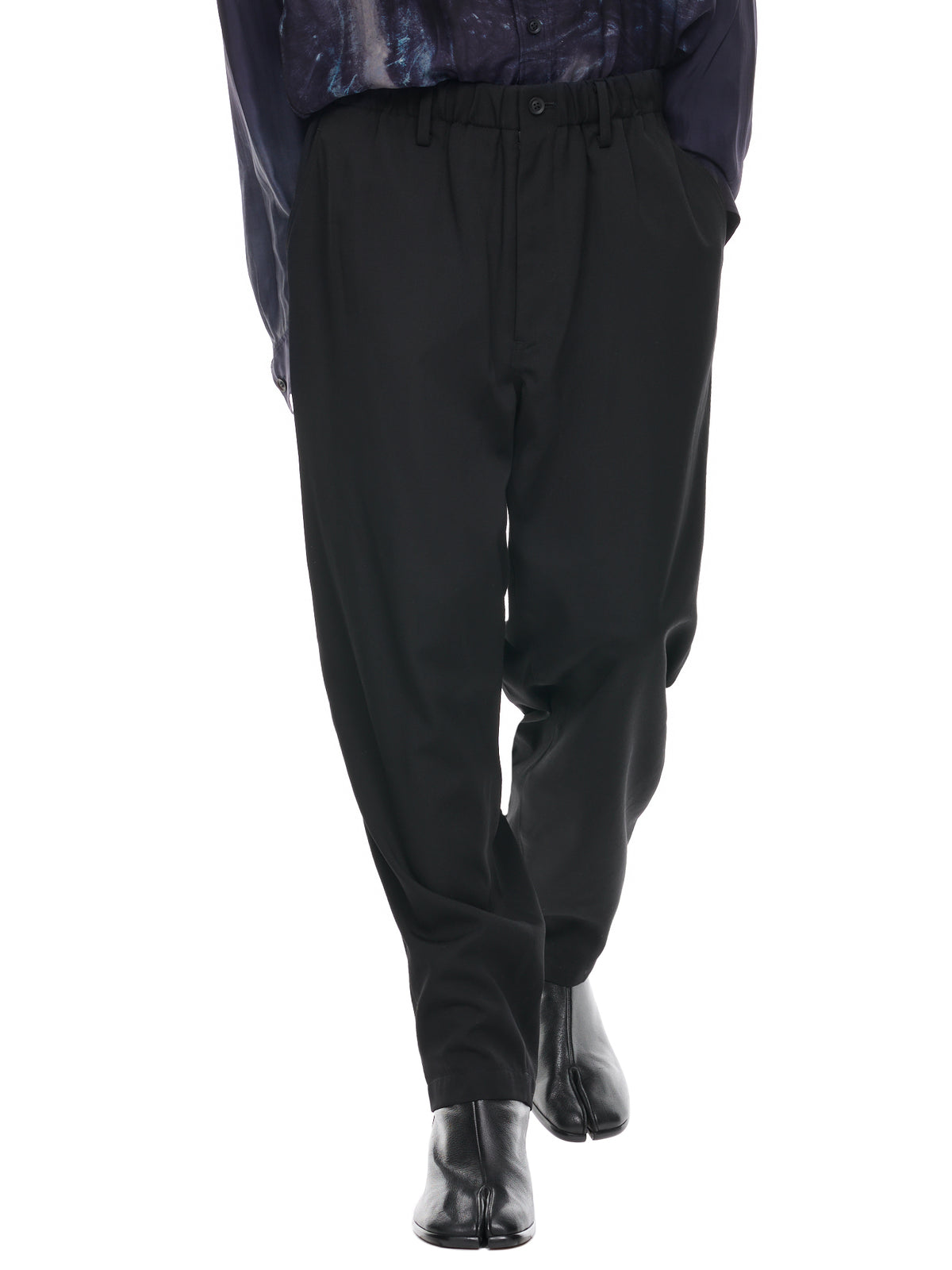 Wide Trousers (HE-P15-100-BLACK)