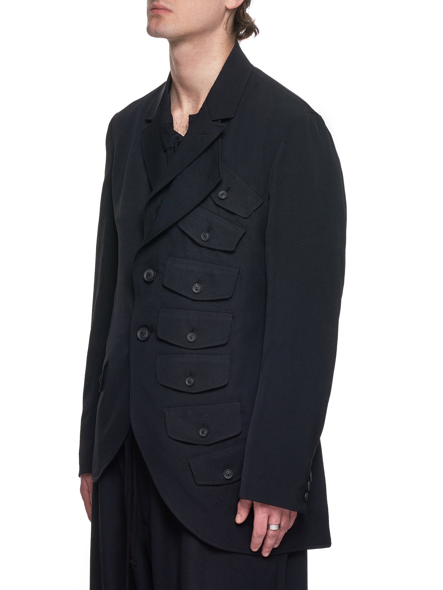 Yohji Yamamoto Pour Homme Pocket-Panel Jacket