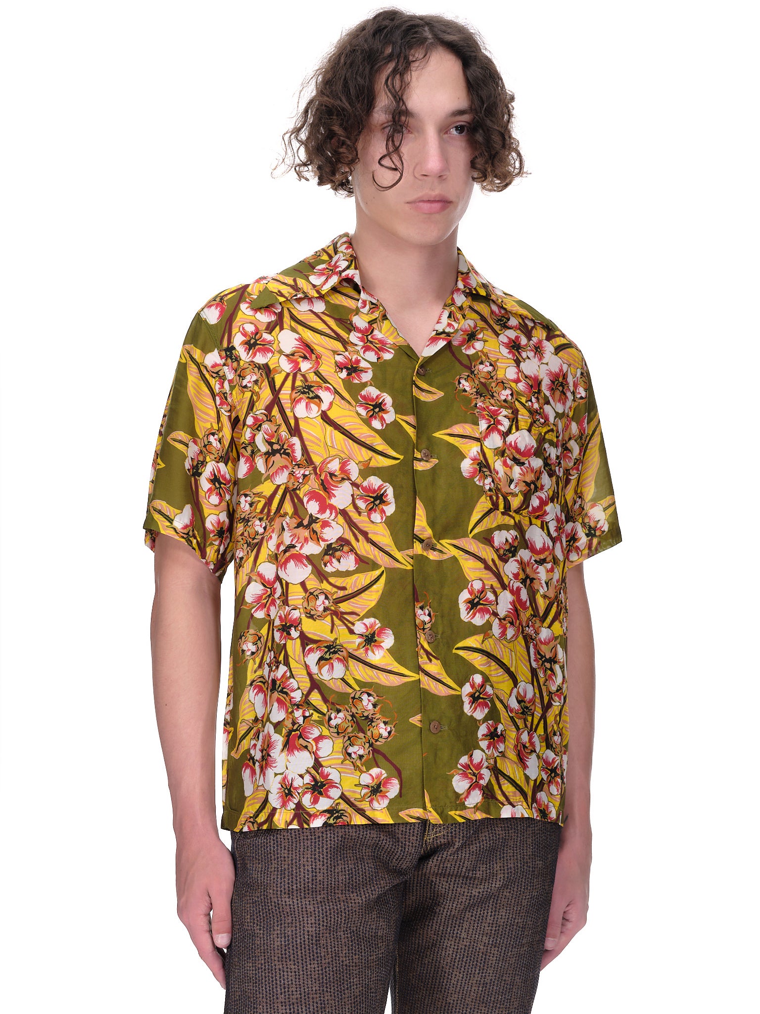 Kapital Floral Print Button Up Shirt | H. Lorenzo