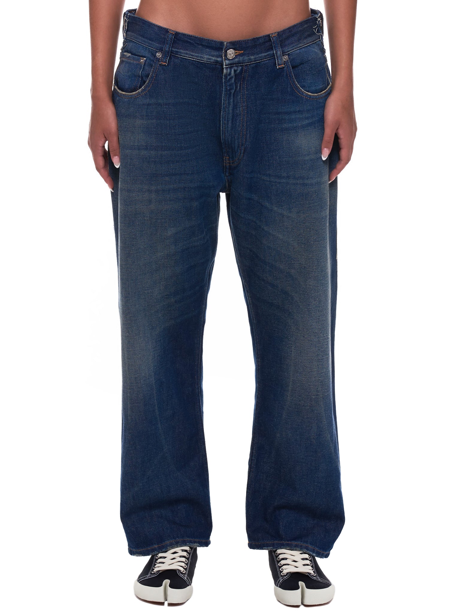 MM6 Maison Margiela Straight Leg Denim Pants | H.Lorenzo