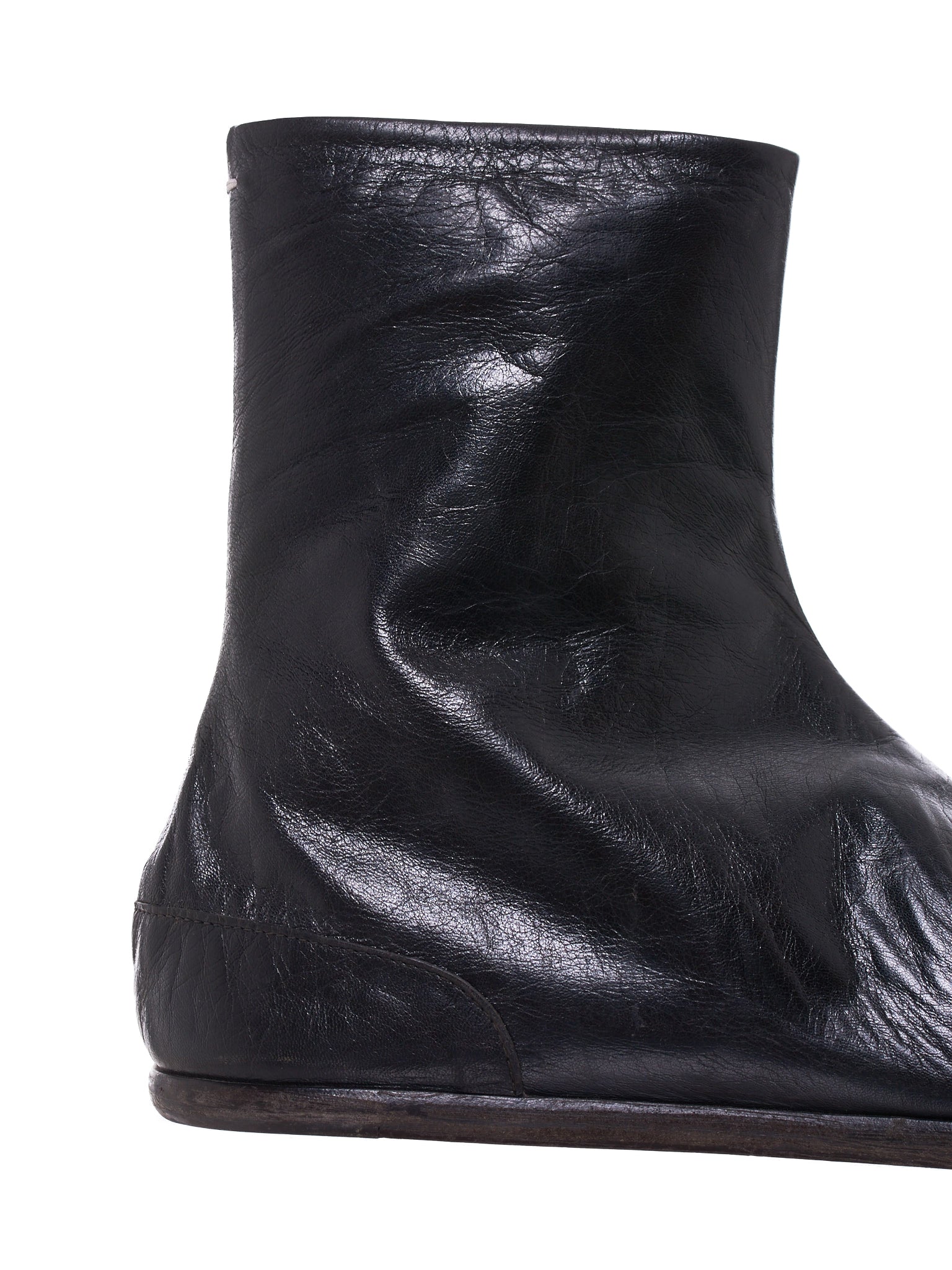 margiela flat tabi boots