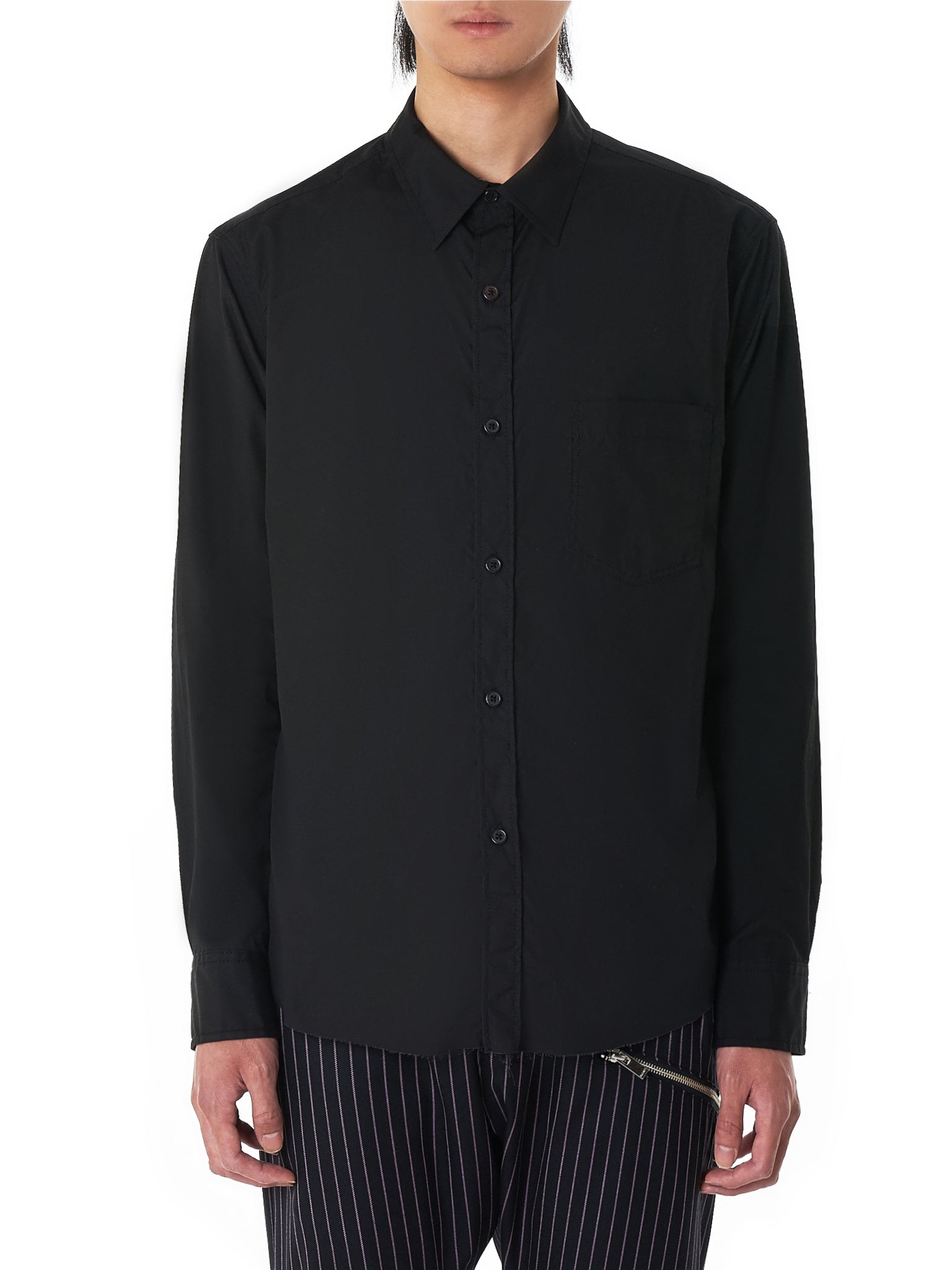 Sulvam Smocked Yoke Shirt