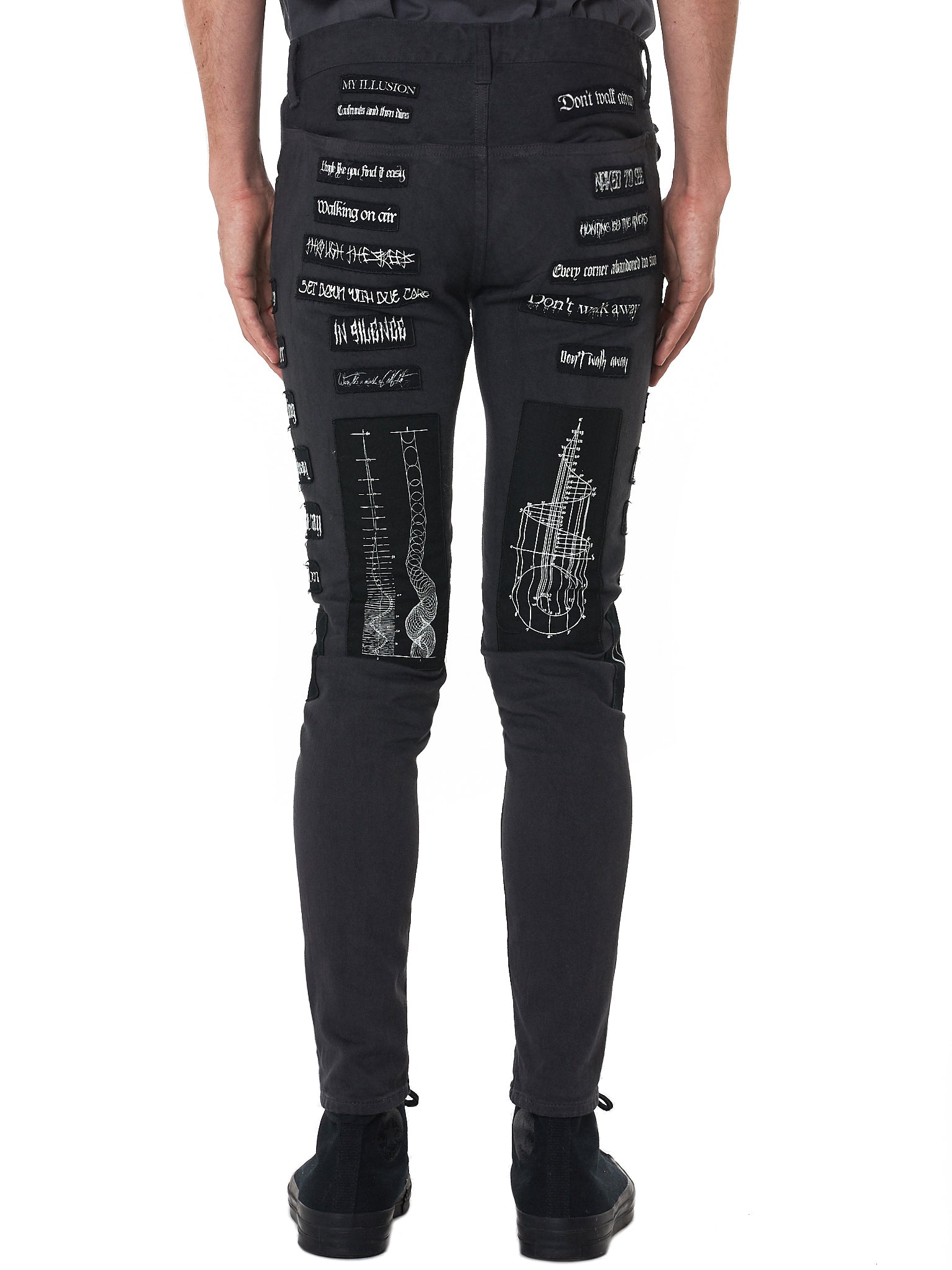 Undercover﻿ Patch Appliqué Jeans– H. Lorenzo