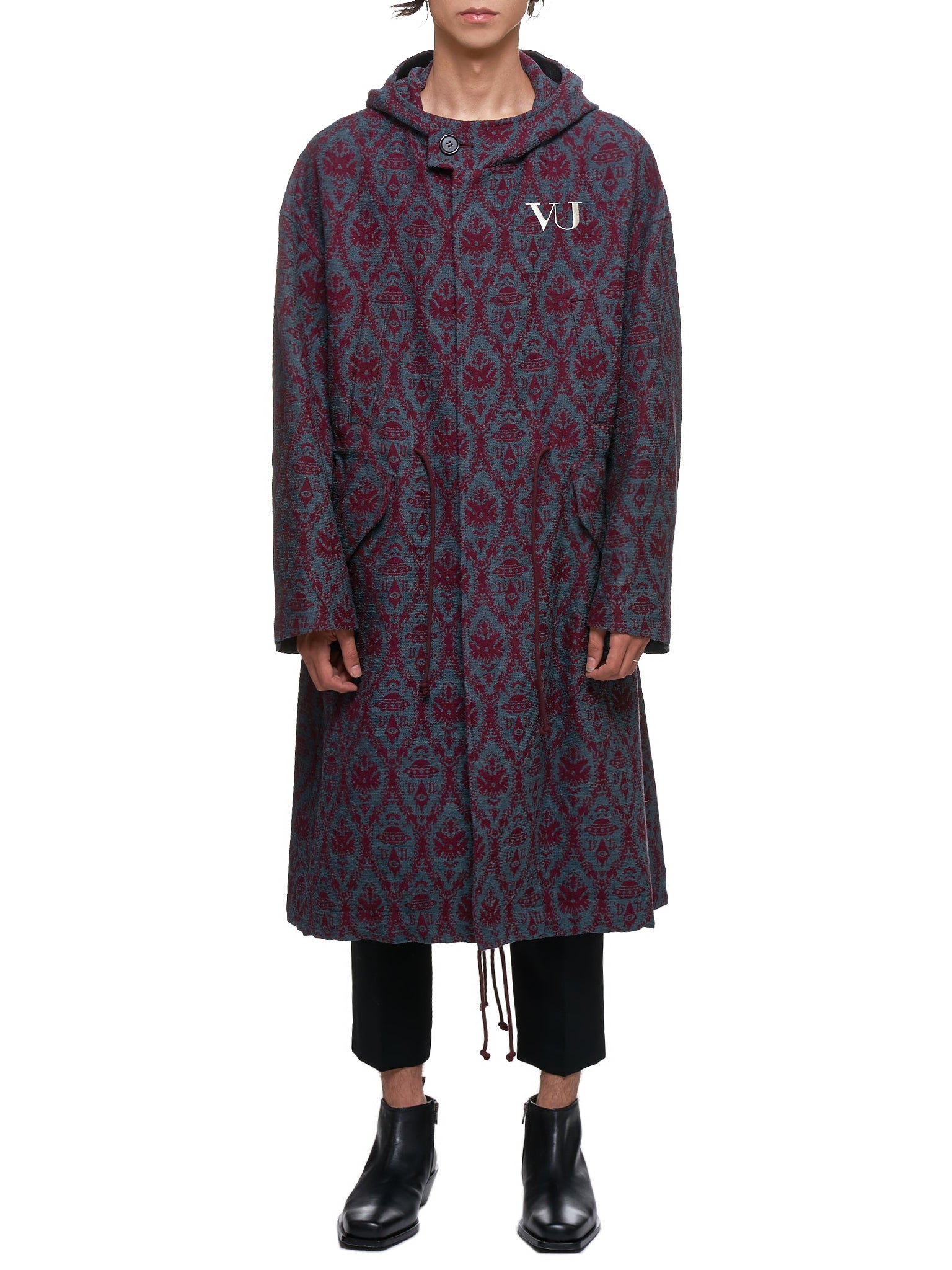 Undercover x Valentino Embroidered Coat