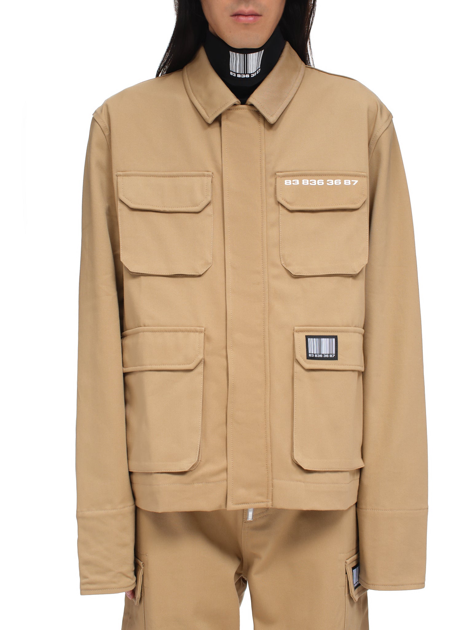 VTMNTS Barcode Workwear Jacket | H. Lorenzo