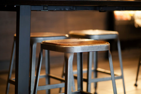 industrial furniture, industrial bar stool