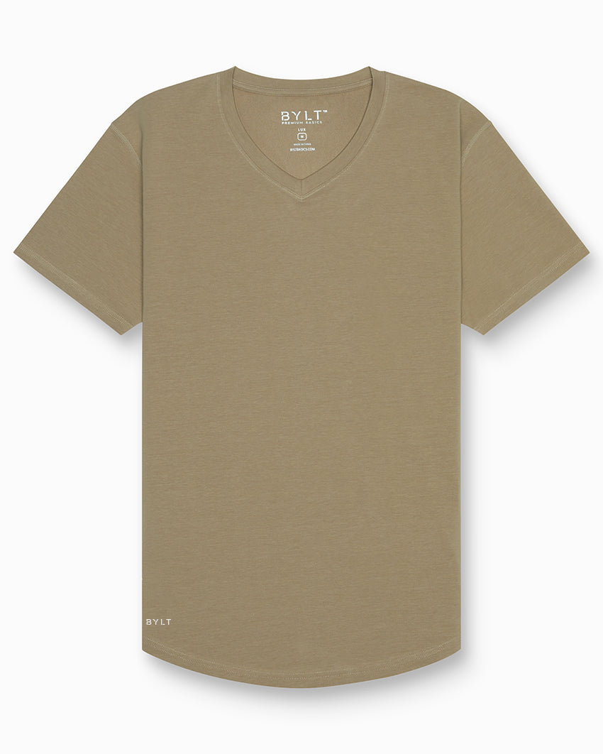 Drop-Cut V-Neck: LUX