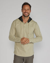 Drop-Cut: LUX Hooded Henley