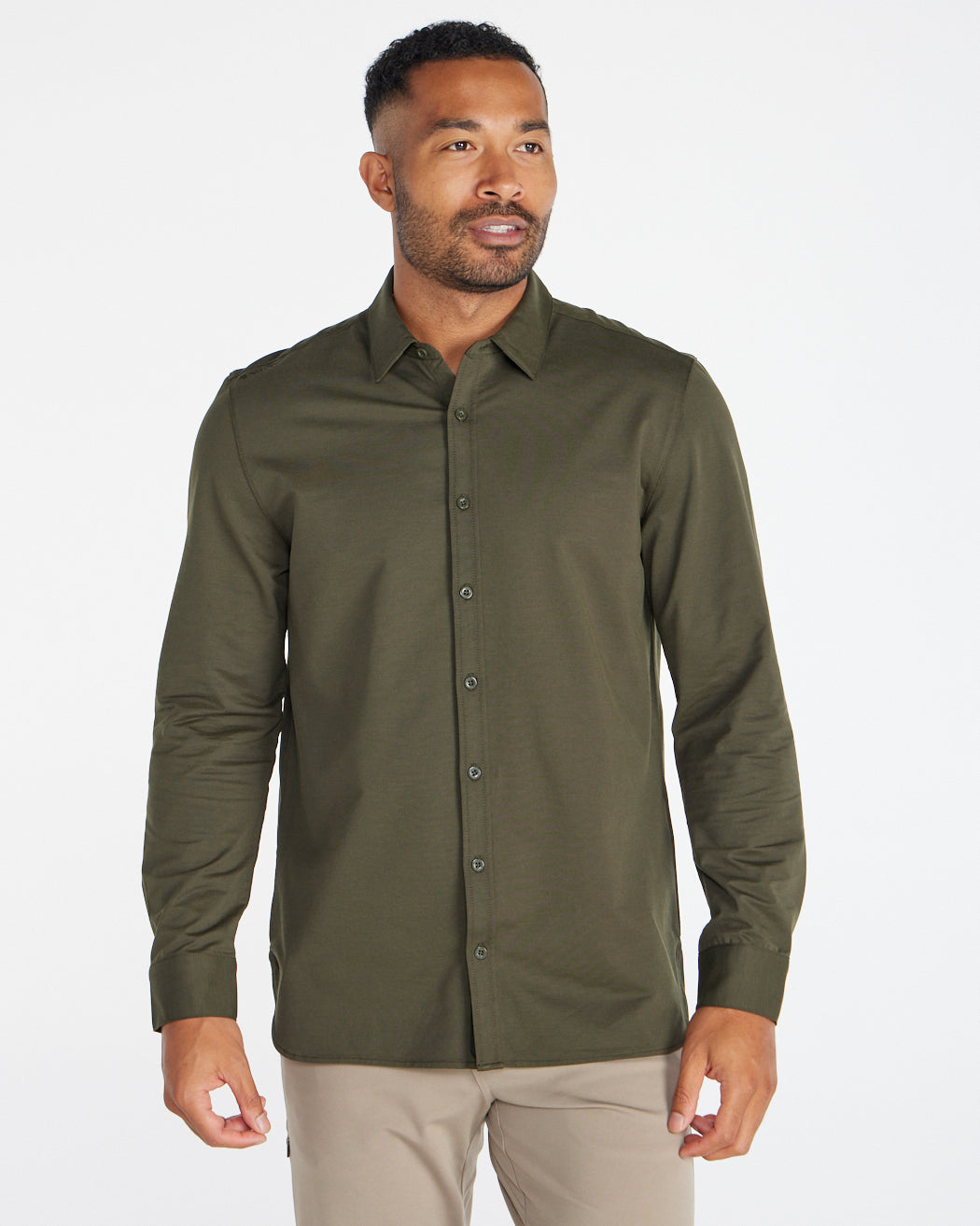 Vista Stretch Long Sleeve Button Down