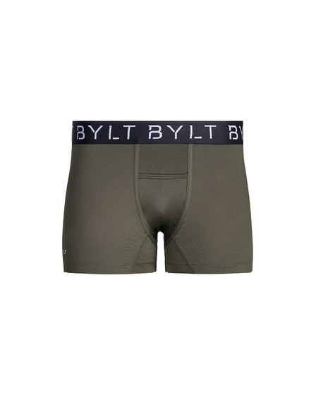 BYC Men's 100% Cotton Underwear Trunk 4p Briefs White Basic In-Band Slim  Fit Kor