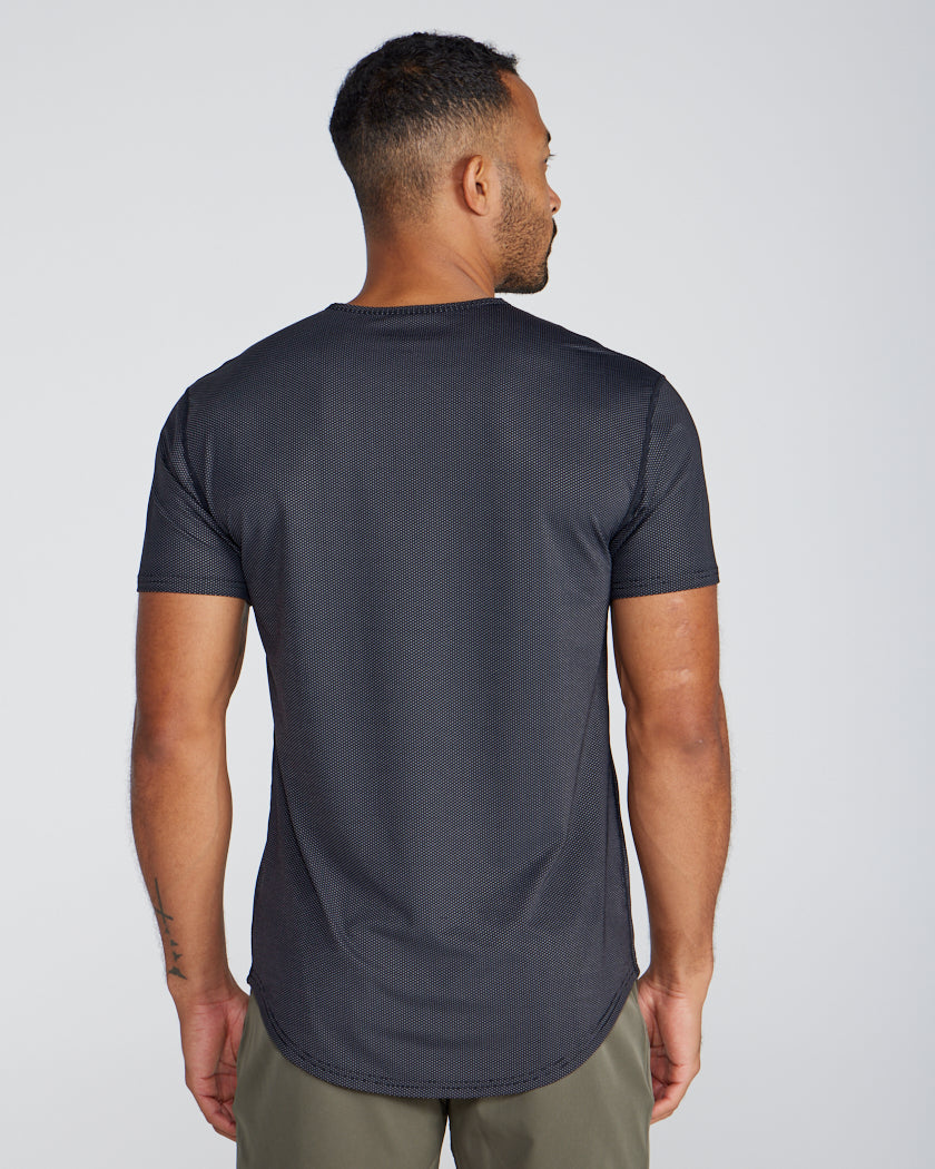 Pulse Short Sleeve Drop-Cut  BYLT Basics™ - Premium Basics