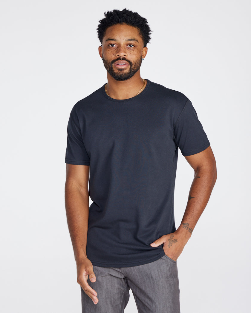 Bayside Short Sleeve Drop-Cut