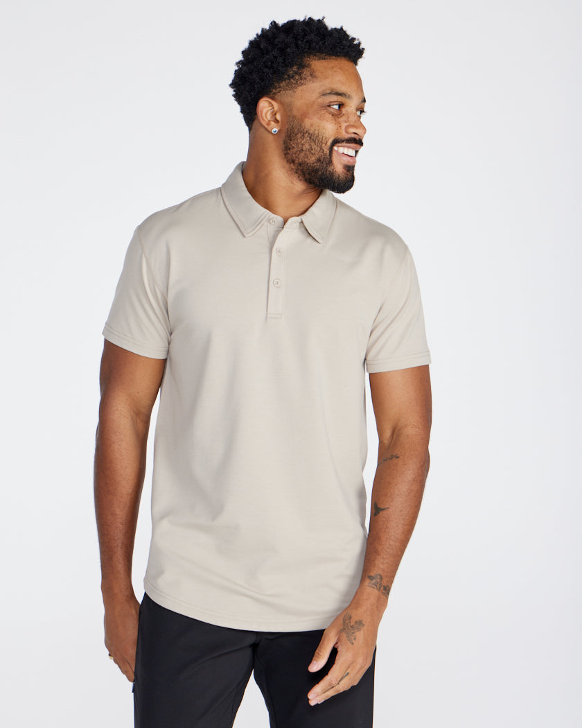 Drop-Cut Polo: BYLT Signature