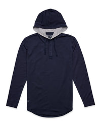 Drop-Cut: LUX Hooded Henley