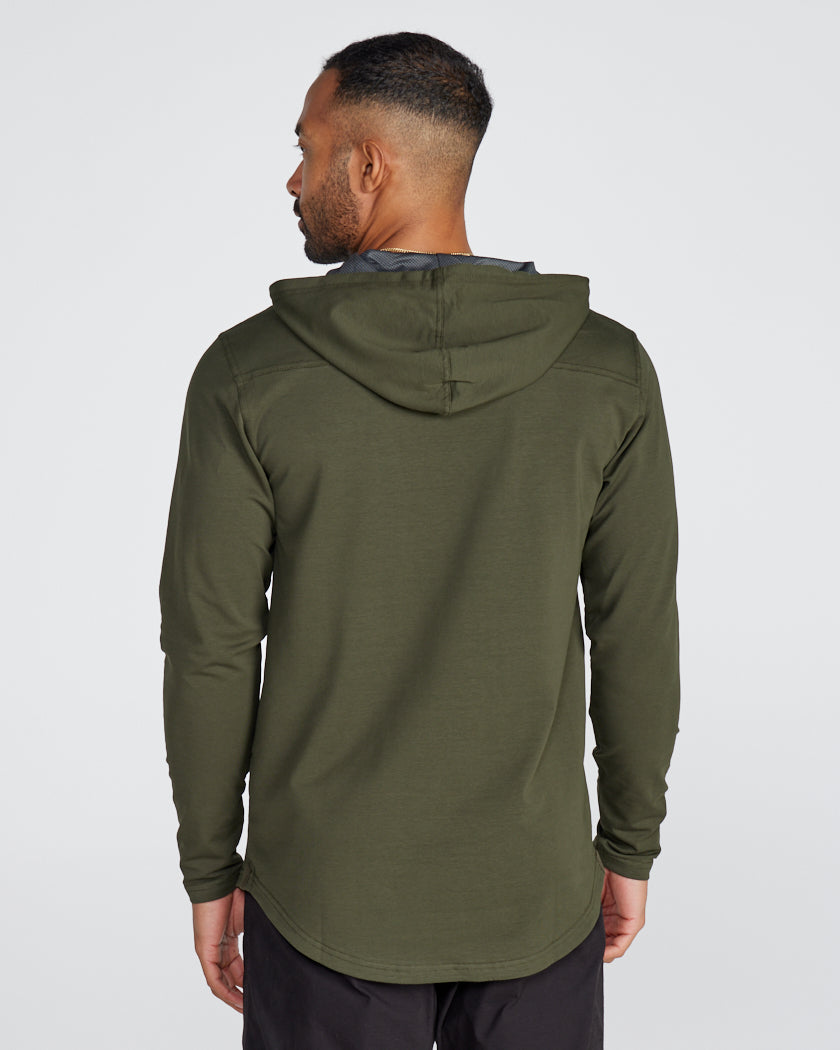 Drop-Cut: LUX Hooded Henley