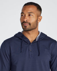 Drop-Cut: LUX Hooded Henley