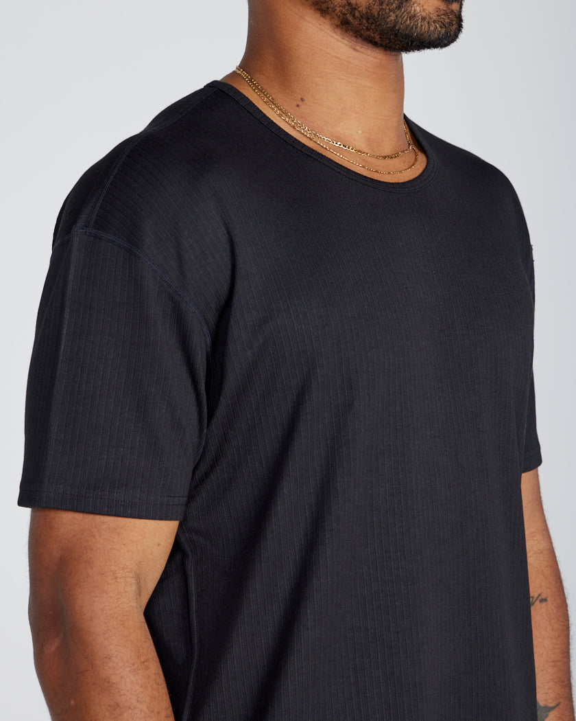 Rib Mockneck Short Sleeve | BYLT Basics™ - Premium Basics