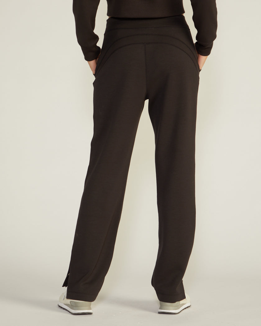 Opal Fleece High-Waist Split Hem Pant | BYLT Basics™ - Premium Basics