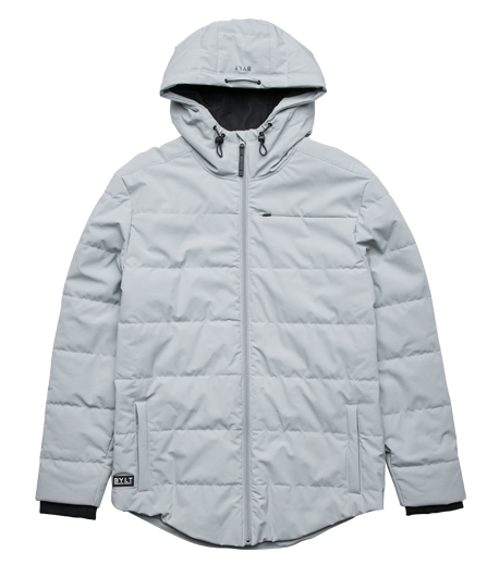 Drop-Cut Puffer Jacket