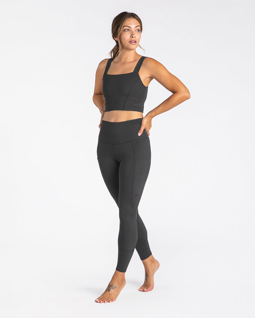Girlfriend Collective - Have you met Pebble? Our new light gray hue comes  in bras, leggings, and shorts, for whatever you're into.