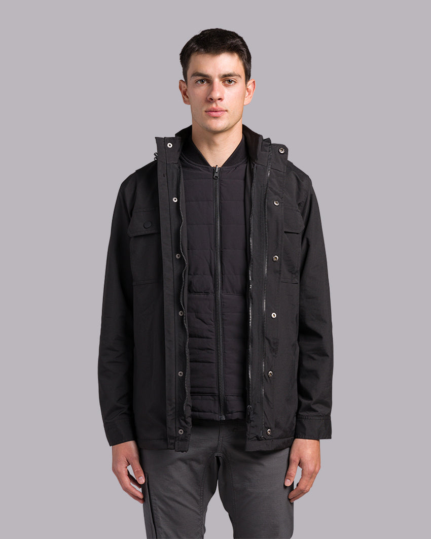 Black clearance field coat