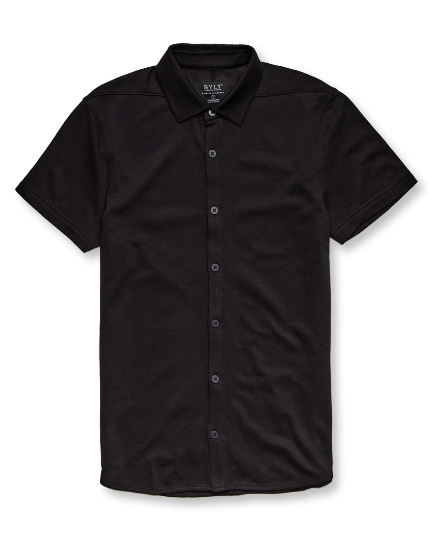 Bayside Oxford Short Sleeve Button Down