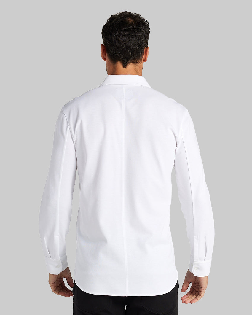 Bayside Oxford Long Sleeve Button Down