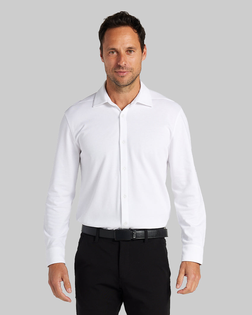 Bayside Oxford Long Sleeve Button Down | BYLT Basics™ - Premium Basics