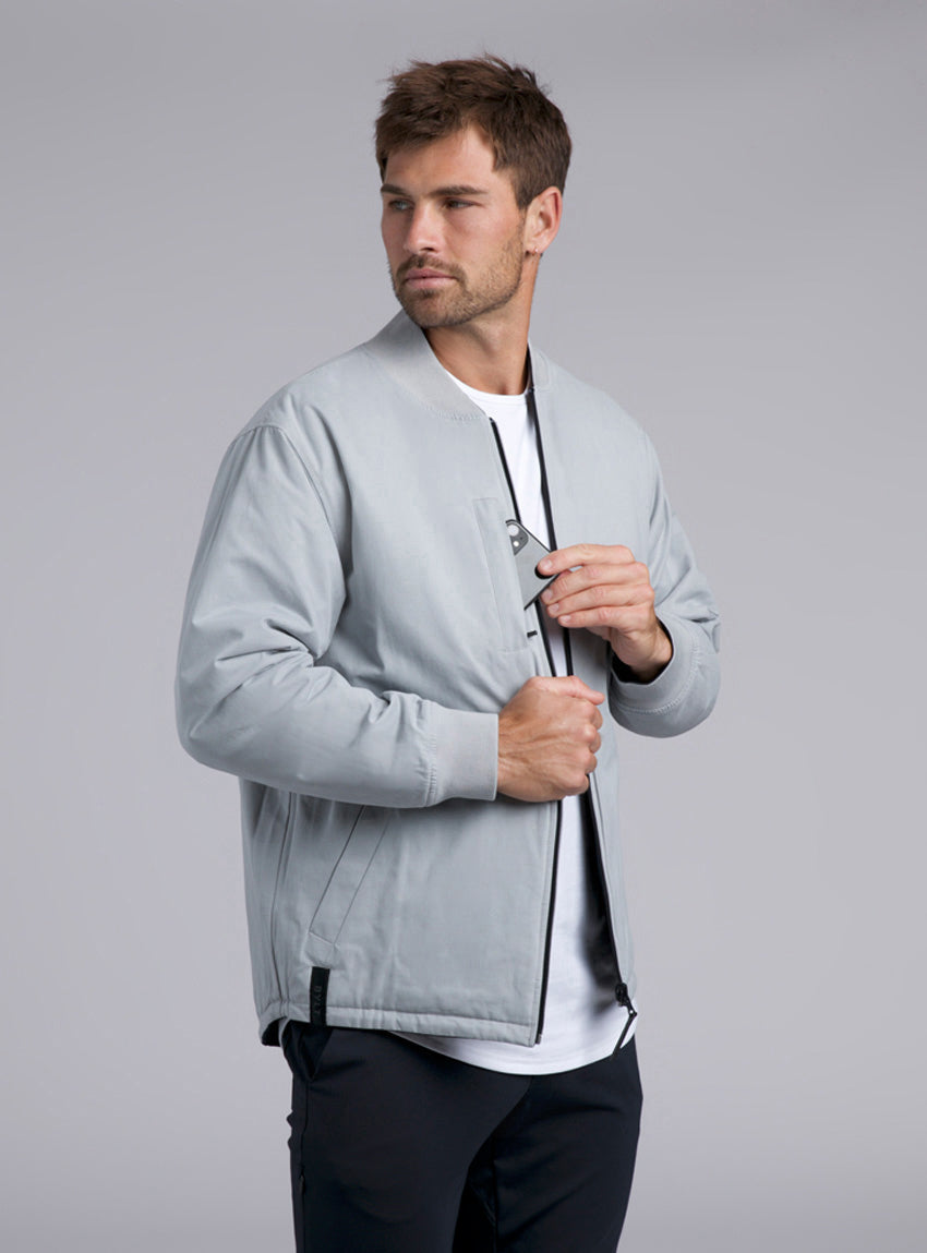 Hi-Lo Reversible Bomber Jacket  BYLT Basics™ - Premium Basics