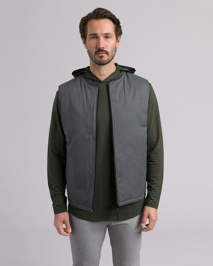 Hi-Lo Reversible Bomber Jacket  BYLT Basics™ - Premium Basics