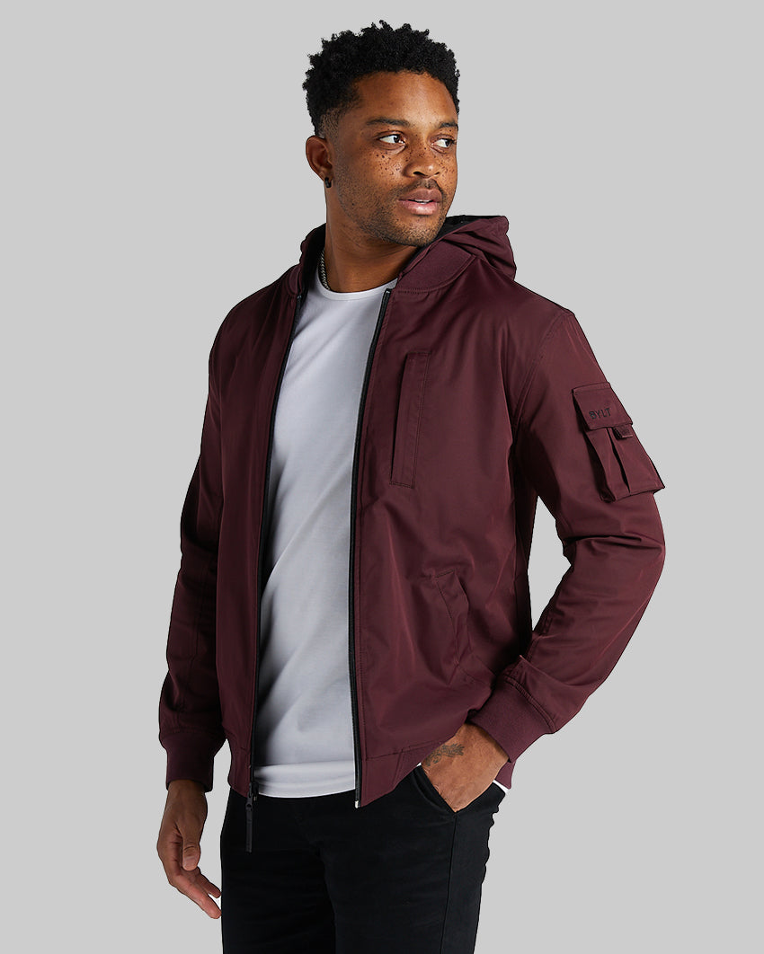 Courtside Reversible Bomber Jacket | BYLT Basics™ - Premium Basics