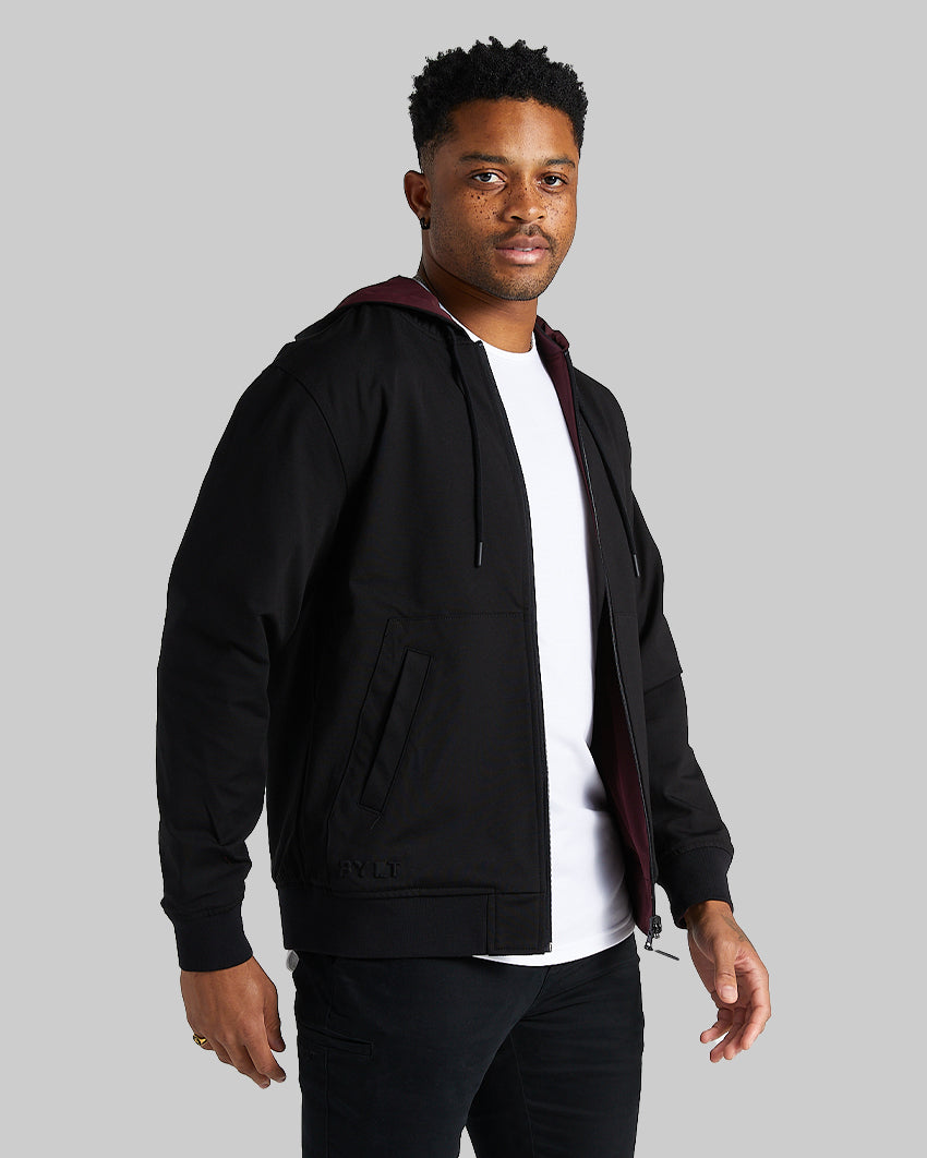 Courtside Reversible Bomber Jacket | BYLT Basics™ - Premium Basics