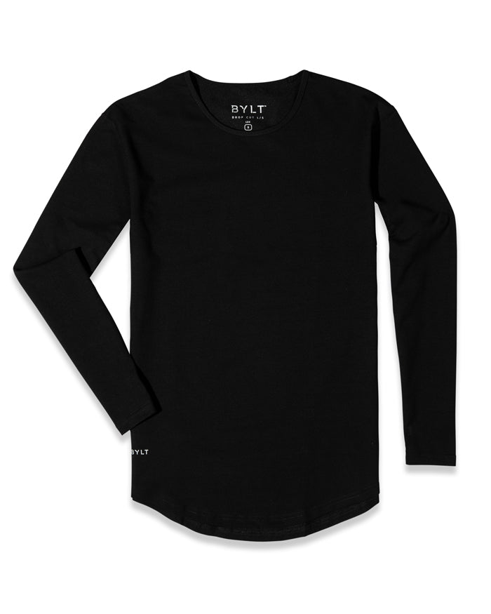 Baseball Drop-Cut Long Sleeve LUX | BYLT Basics™ - Premium Basics