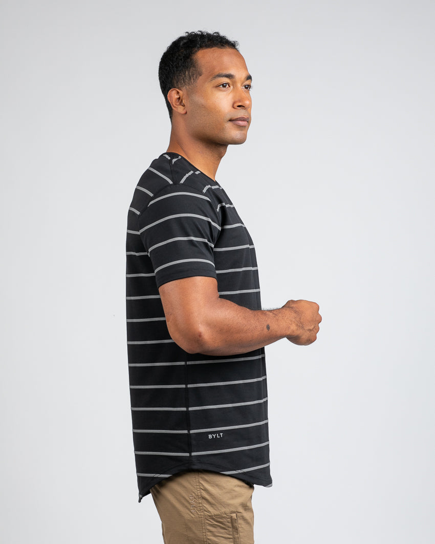 Premium Striped LUX - Basics BYLT Basics™ | Drop-Cut: